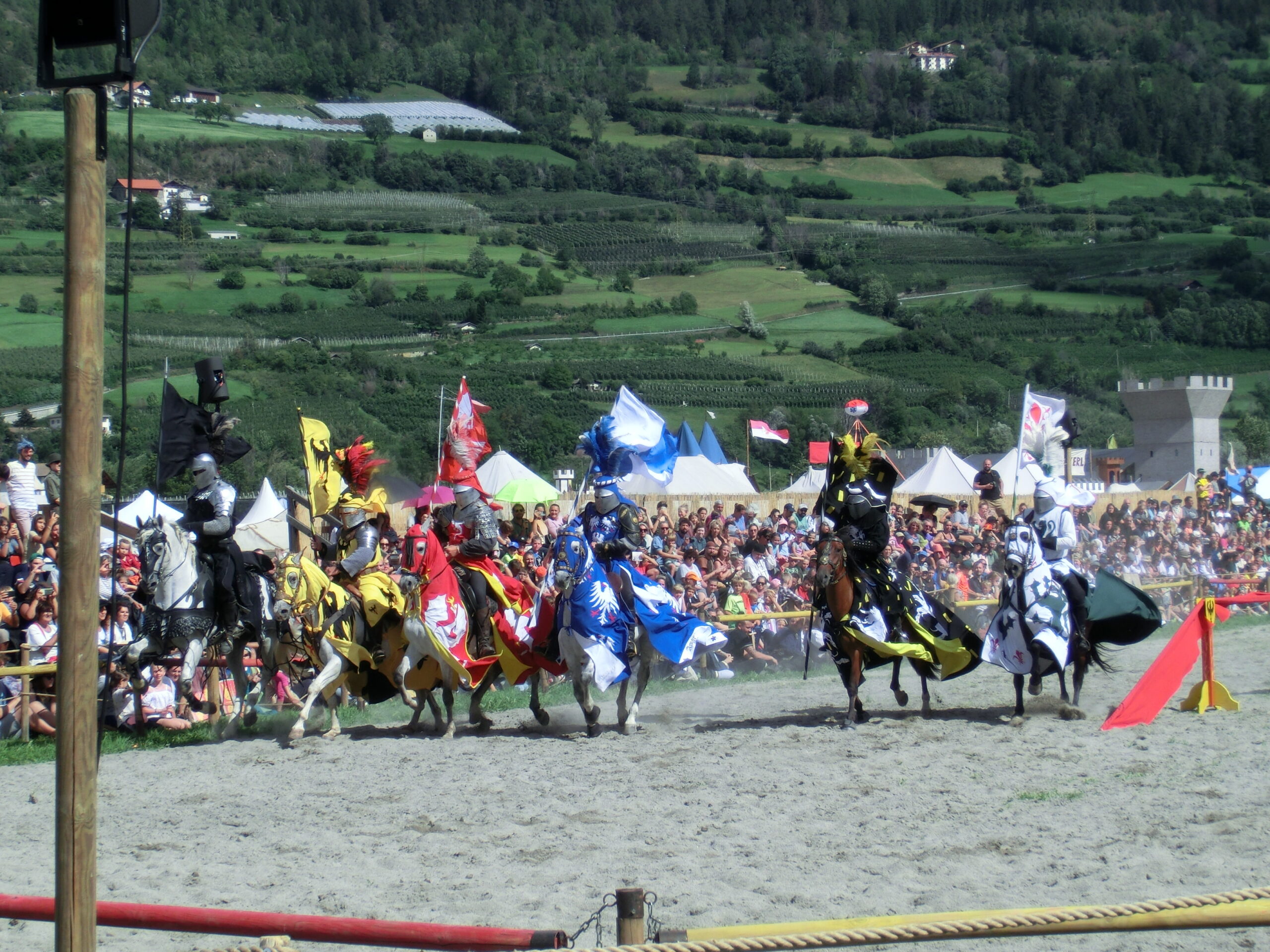 Jaehrliche Ritterspiele Schluderns