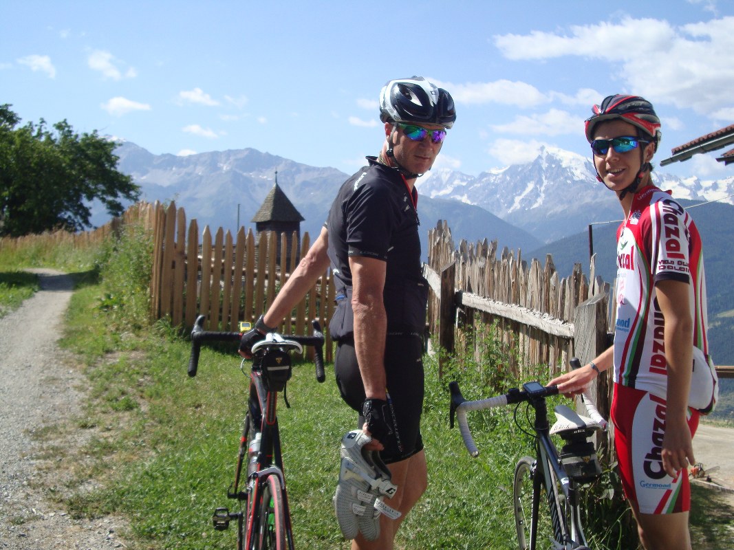 Radfahrer Stilfserjoch